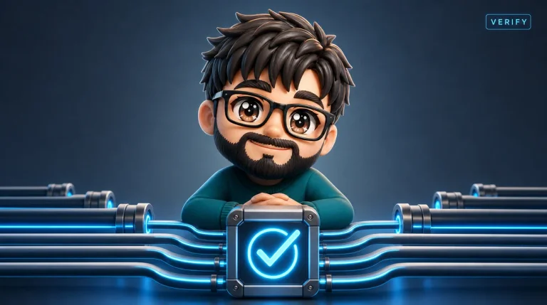 An orchestrator agent fanning a large task out to parallel worker agents that feed into stacked verification gates