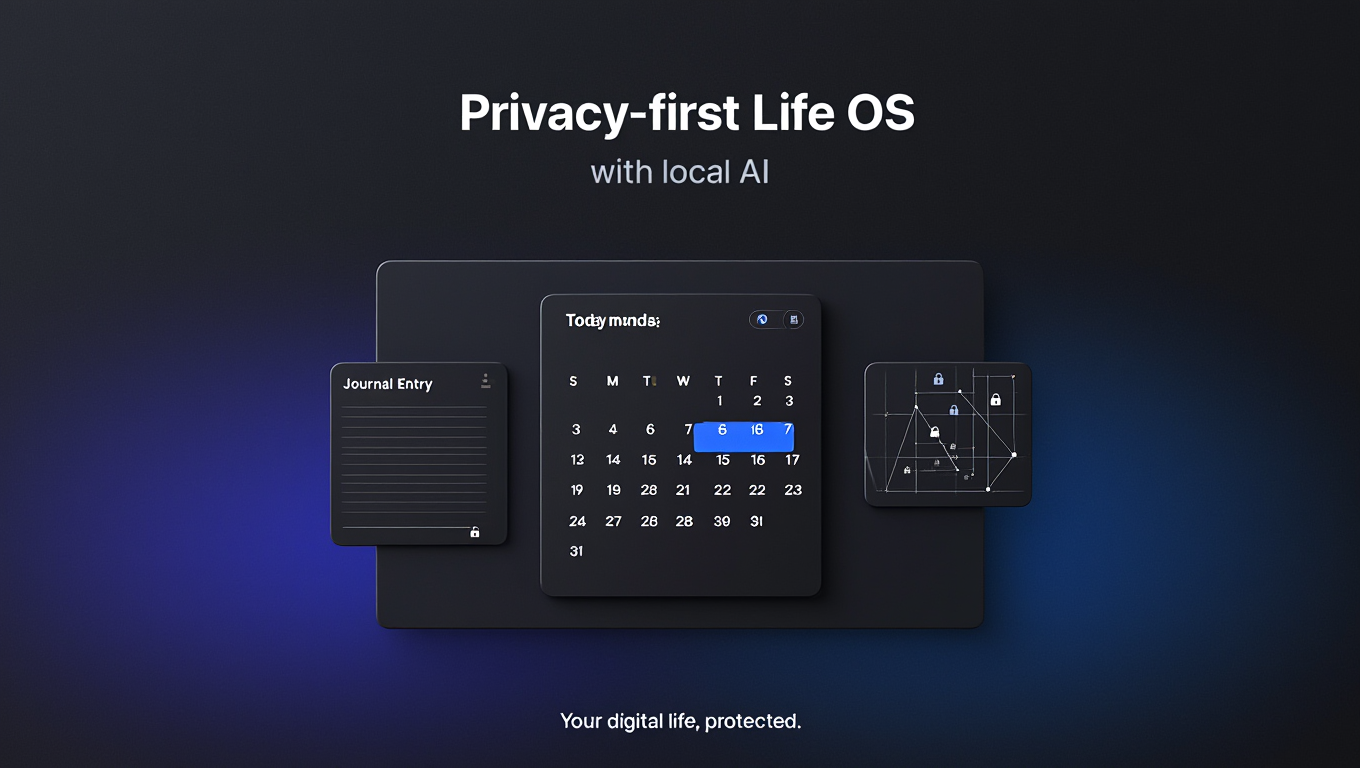 I'm Building a Life OS That Actually Respects Your Privacy - projects tutorial and guide
