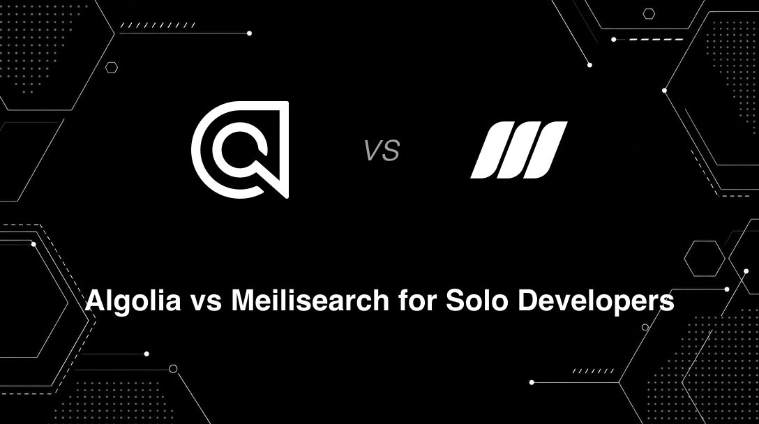 Hero image for Algolia vs Meilisearch for Solo Developers