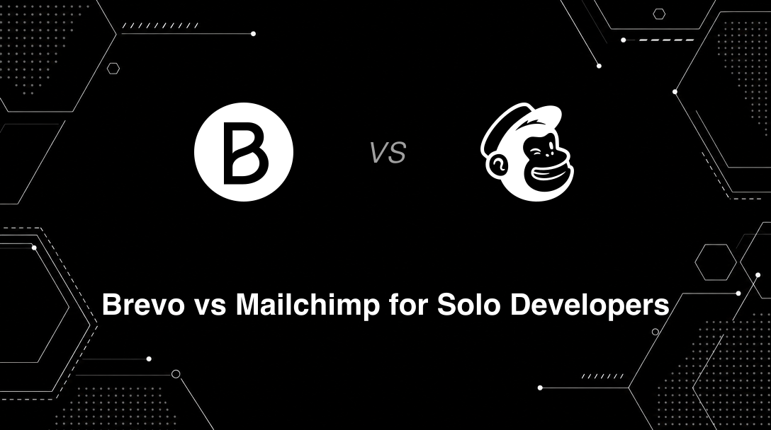 Hero image for Brevo vs Mailchimp for Solo Developers