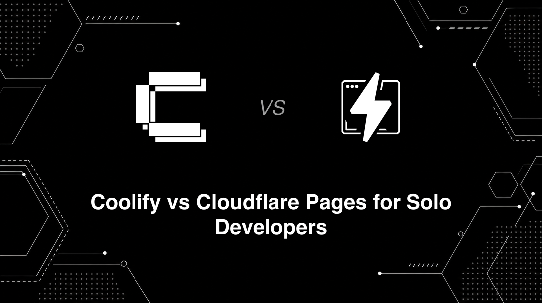 Hero image for Coolify vs Cloudflare Pages for Solo Developers