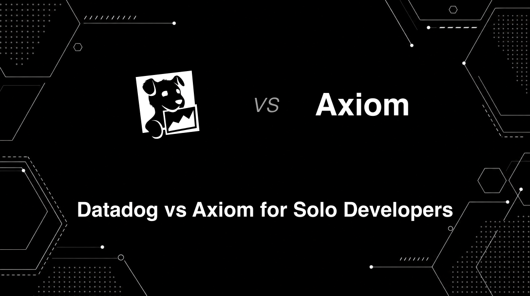 Hero image for Datadog vs Axiom for Solo Developers