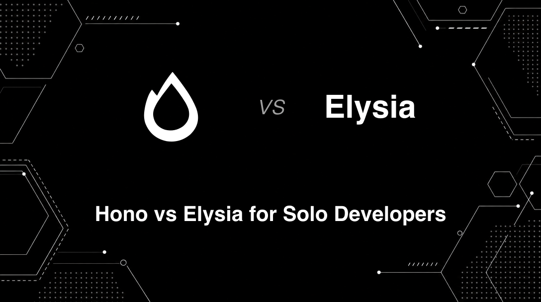 Hero image for Hono vs Elysia for Solo Developers