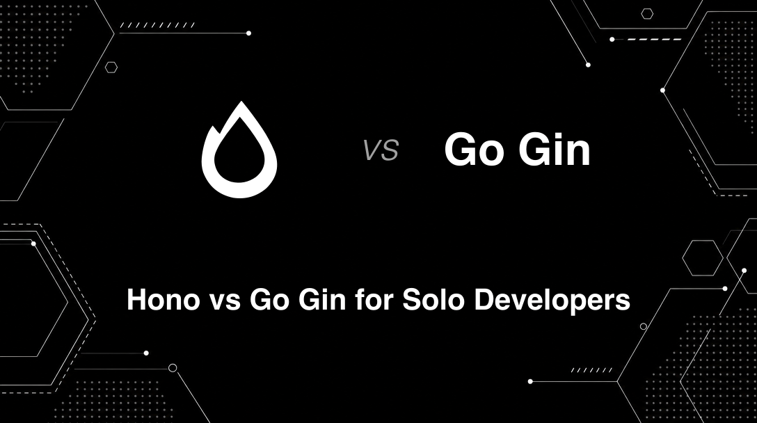 Hero image for Hono vs Go Gin for Solo Developers