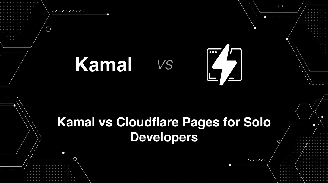 Hero image for Kamal vs Cloudflare Pages for Solo Developers