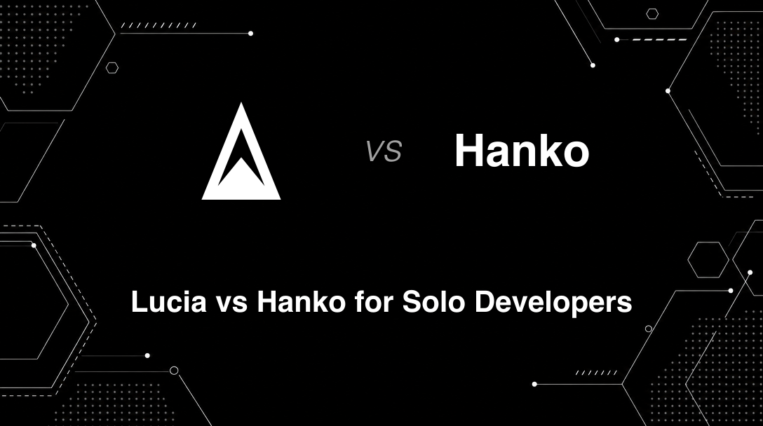 Hero image for Lucia vs Hanko for Solo Developers