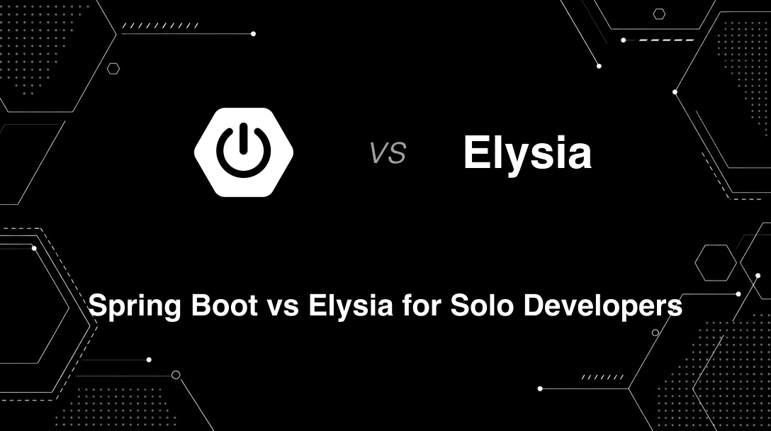 Hero image for Spring Boot vs Elysia for Solo Developers