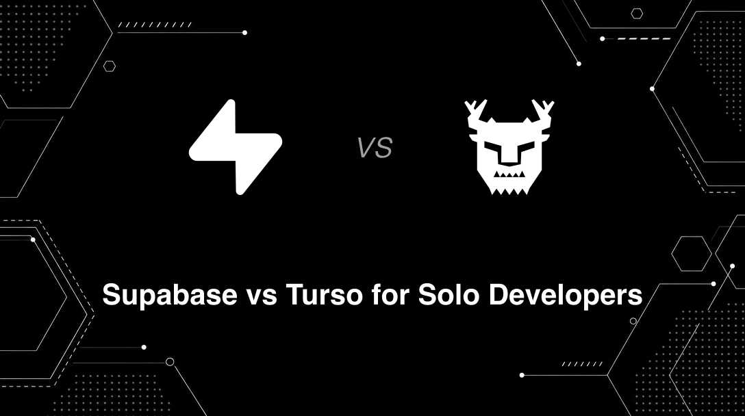 Hero image for Supabase vs Turso for Solo Developers